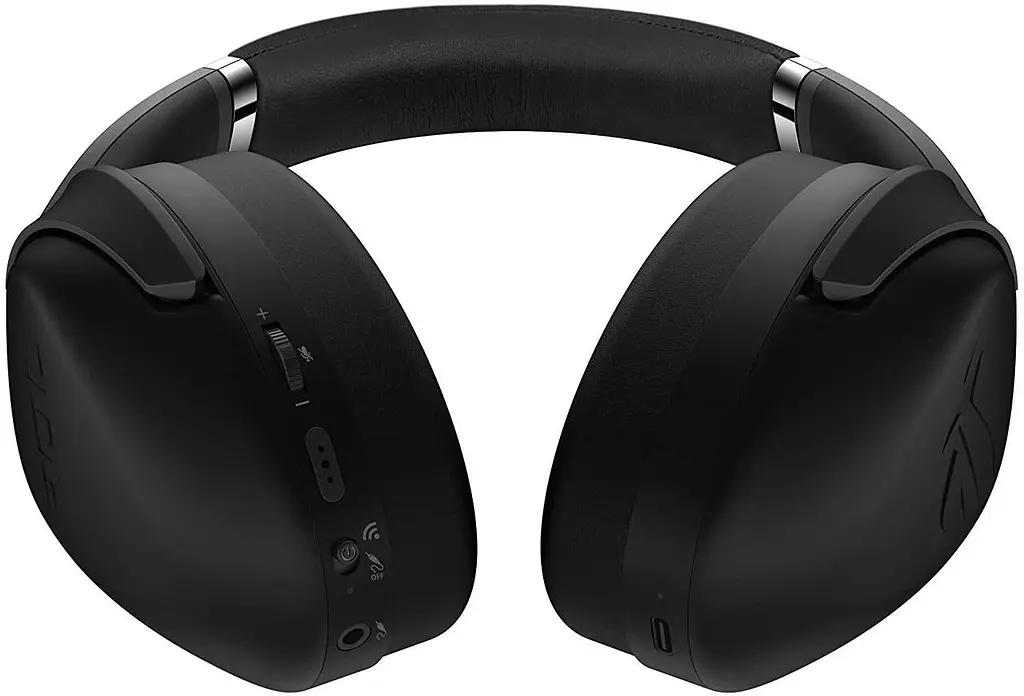 Гарнітура ігрова Asus ROG Strix Go 2.4 WL/3.5 мм/USB Black (90YH01X1-B3UA00) - фото 3