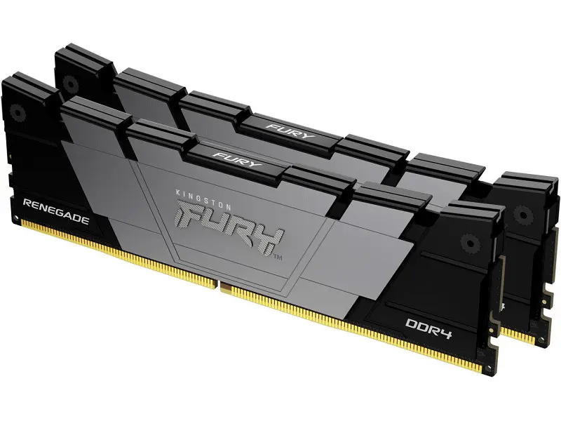 Модуль пам'яті Kingston FURY 64 GB (2x32GB) DDR4 3600 MHz Renegade Black (KF436C18RB2K2/64) - фото 2