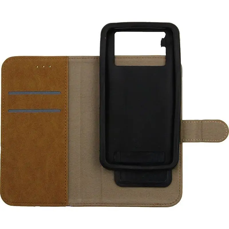 Чохол-книжка Toto Book Silicone Slide Universal Cover 6.5" (№2) Brown - фото 5