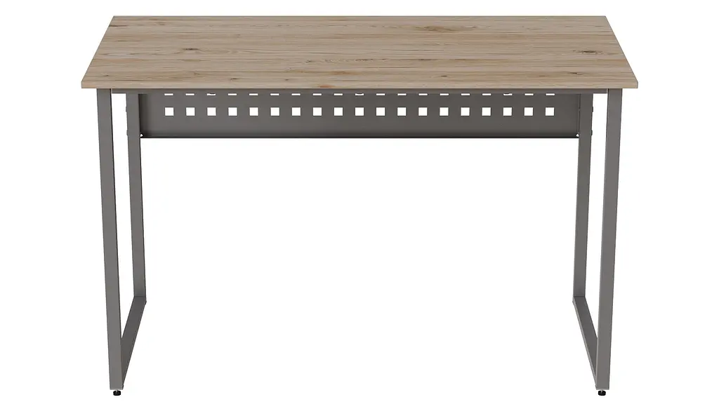 Компьютерный стол Ferrum-decor Майк 75x100x70 серый ДСП Дуб Сан-Марино 16мм (FRD-101800) - фото 4