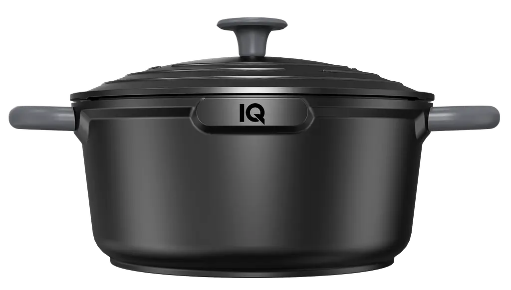 Кастрюля IQ Be Creative 1.7 л 18 см с крышкой антипригарная (IQ-2047-18) - фото 3