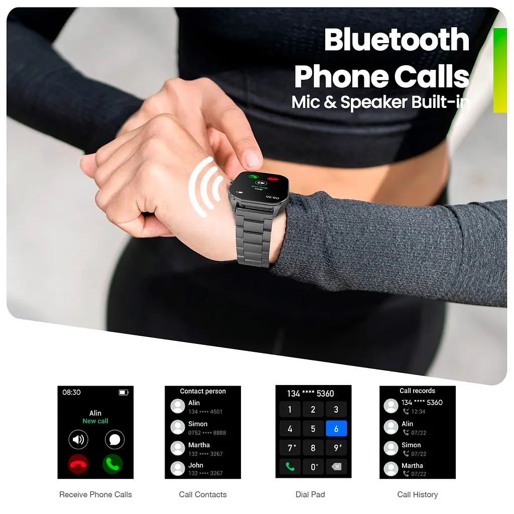 Смарт-годинник Amazfit Pop 3S Metal Black [107170] - фото 8