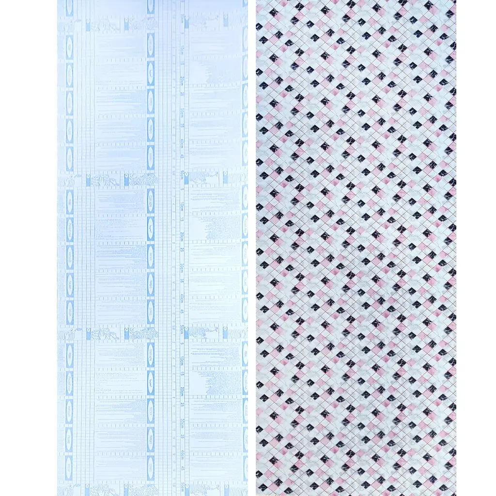 Самоклеюча плівка Sticker Wall SW-00001233 Рожева мозаїка 0,45х10м - фото 2