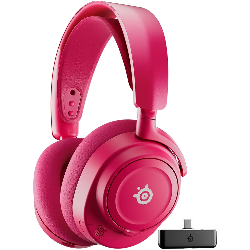Ігрова гарнітура SteelSeries Arctis Nova 7P Gen 2 Wireless Magenta PC / PS / SW / MAC / MOB