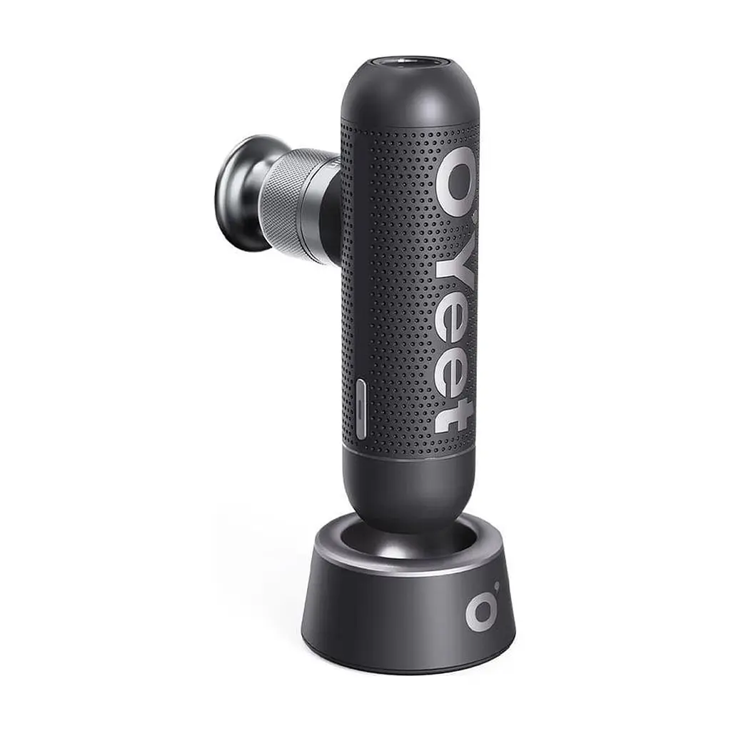 Перкусійний ручний масажер для тіла Oyeet NEX mini MG-M1 (GREY) - фото 3