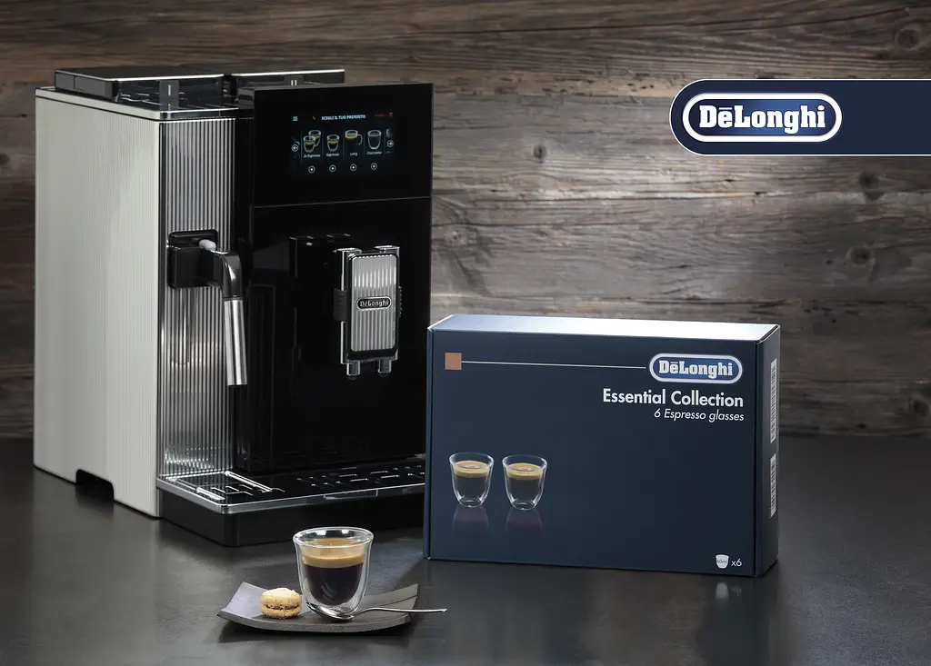 Набор стаканов DeLonghi Espresso DLSC300 60 мл 6 шт. (00000014115) - фото 2