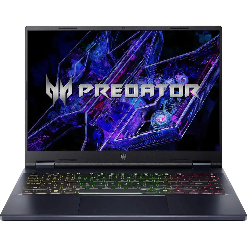 Acer Ноутбук Acer Predator Helios Neo 14 PHN14-71 14.5" 2.8K OLED, Intel U9-285H, 32GB, F1TB, NVD5060-8, Lin, чорний