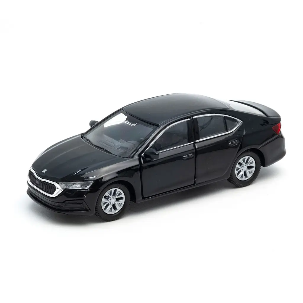 Автомодель - Skoda Octavia (чорний, сріблястий), в асортименті - фото 3