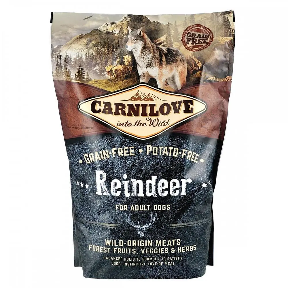 Корм сухий Carnilove Adult Raindeer для дорослих собак усіх порід з північним оленем 1,5 кг - фото 3