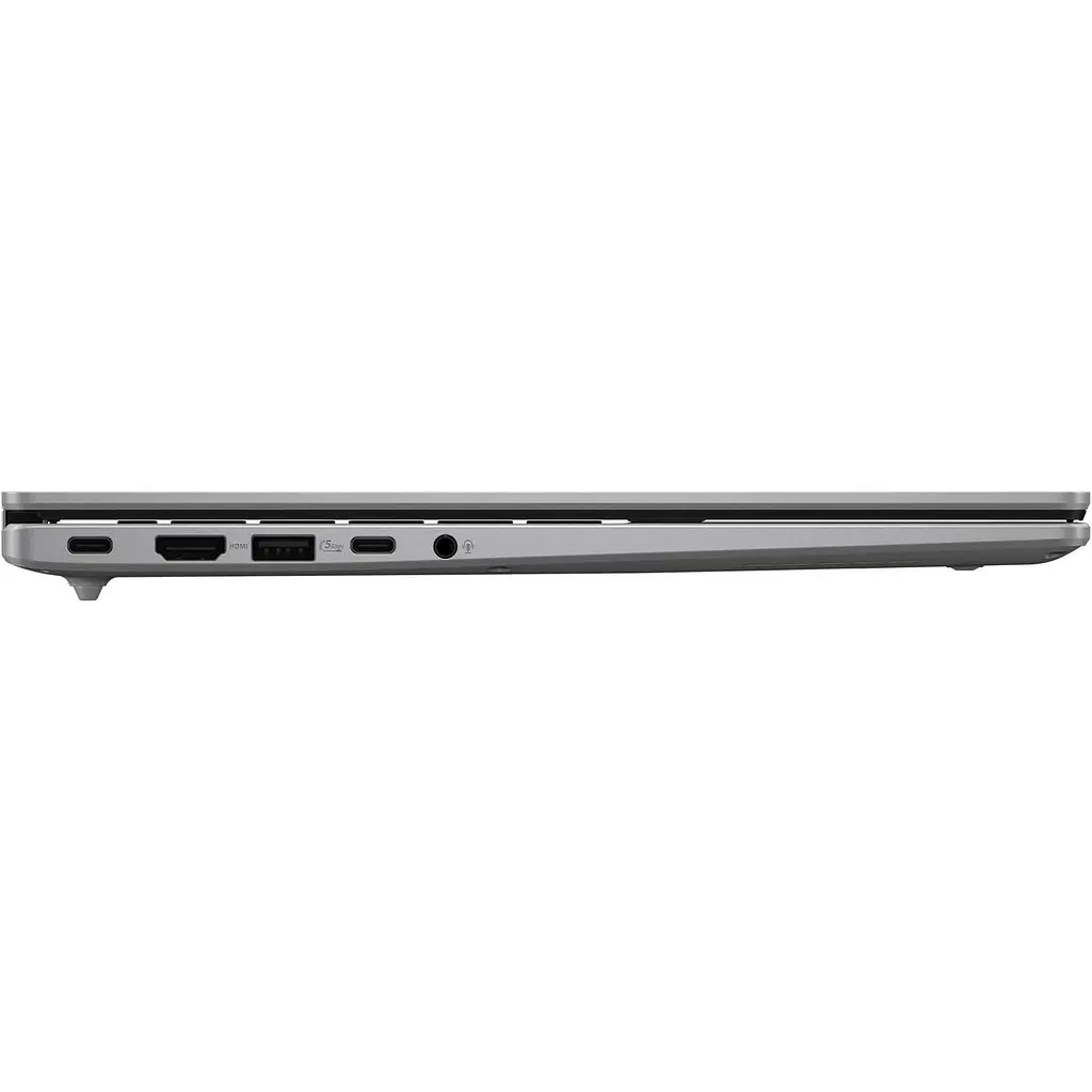 Ноутбук ASUS Vivobook 14 M1407KA-LY232 (14 FMI, Ryzen 5 AI 330, 16 GB, 512 SSD, UMA, DOS) Cool Silver (90NB15H3-M00DX0) - фото 7