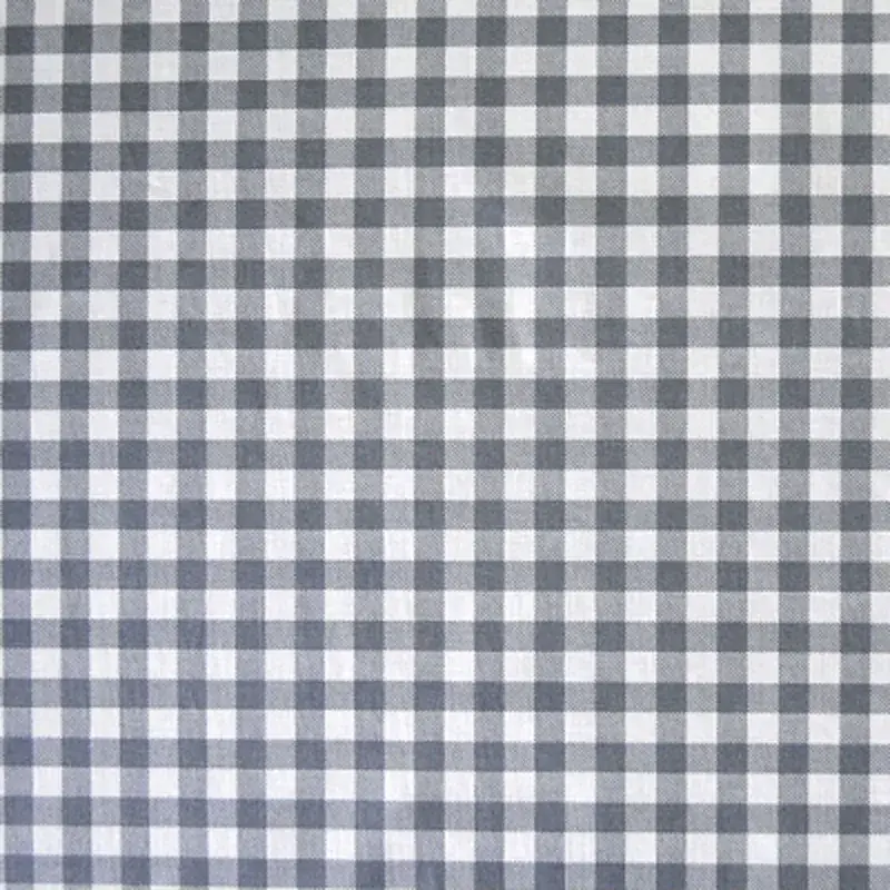 Скатертина Прованс непромокаюча Simfoni сіра клітинка 136х220 (4823093421929) - фото 2