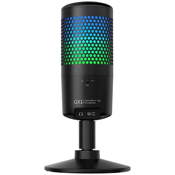 Цифровий конденсаторний мікрофон для запису Takstar GX-1 USB RGB - фото 2