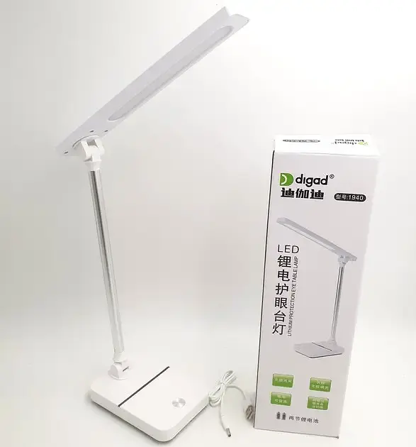 Лампа настільна акумуляторна світлодіодна Grand  LED 1940 lamp Digad - фото 7