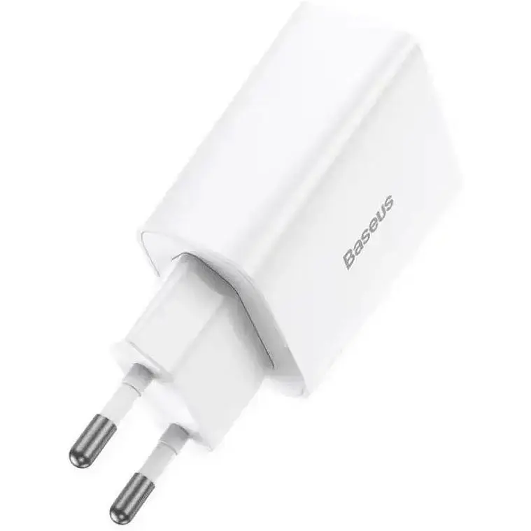 Зарядний пристрій Baseus Speed Mini Quick Charger 1C 20W EU White (CCFS-SN02) - фото 3