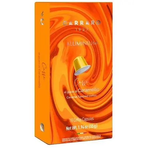 Кава в капсулах Nespresso Carraro gusto Caramello 10 шт