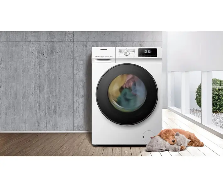 Пральна машина Hisense WDQA9014EVJM з сушкою - фото 7