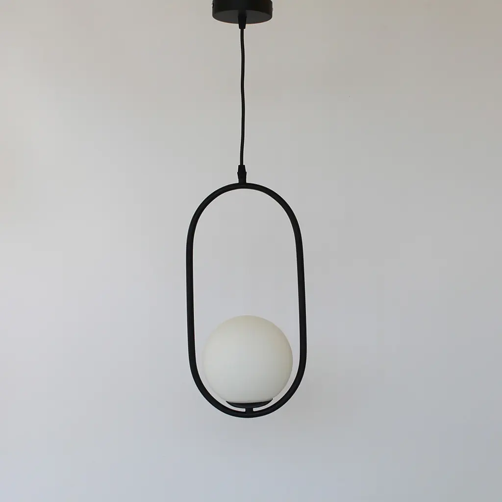 Підвісний світильник Friendlylight Hoop A Black FL3023 - фото 2