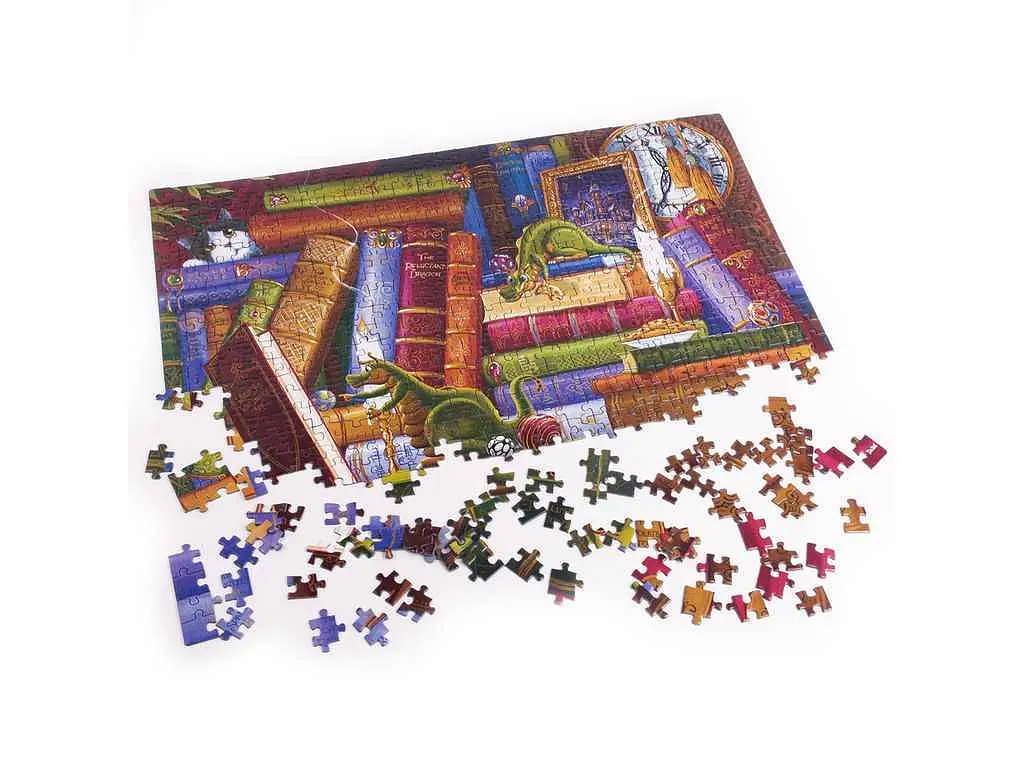 Пазли VLADI TOYS Книги про драконів DT500-12 (укр) - фото 4