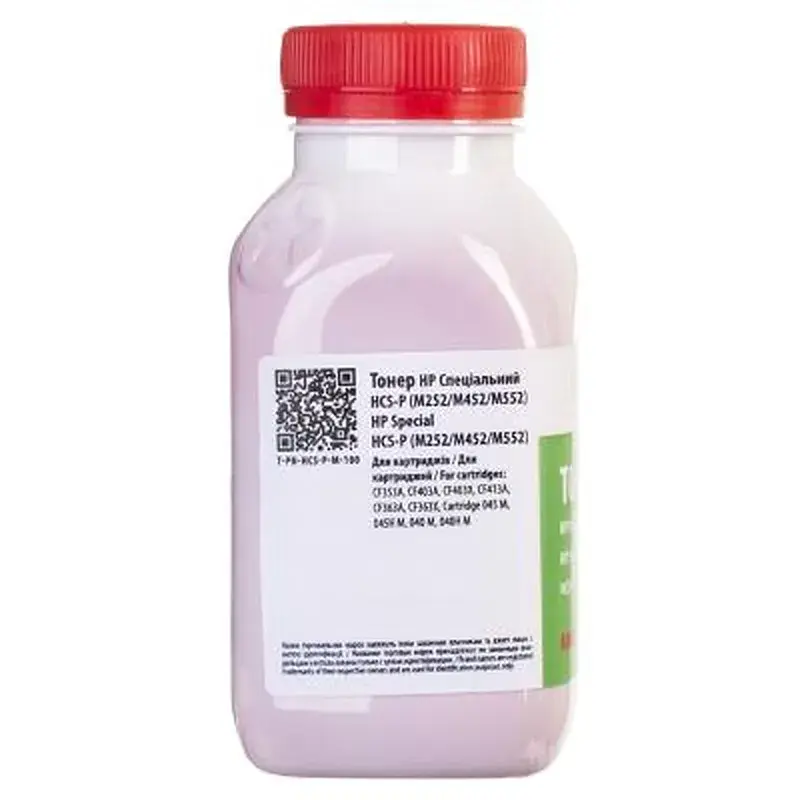 Тонер HP CLJ CP1025/1215,M252/452/552, Special, MAGENTA,100 g Patron (PN-HCS-P-M-100) - фото 3
