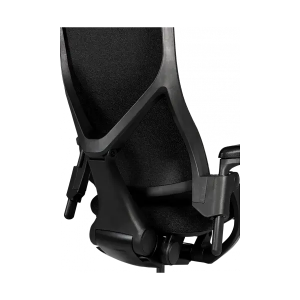 Офісне ергономічне крісло GT Racer B-6314 Fabric Black/Black - фото 4