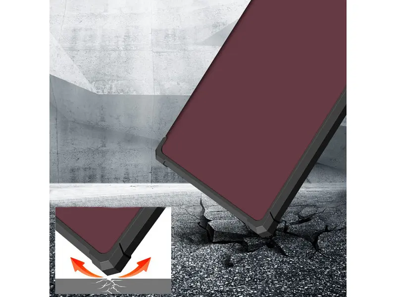 Чохол для електронної книги BeCover Ultra Slim Origami для Amazon Kindle Paperwhite 11th Gen. 2021 Red Wine (707222) - фото 4