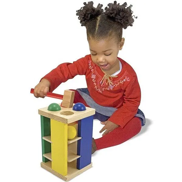 Деревянная стучалка Melissa&Doug Забей шарик (MD3559) - фото 6