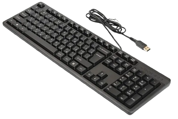 Клавіатура A4Tech KKS-3 Black - фото 3