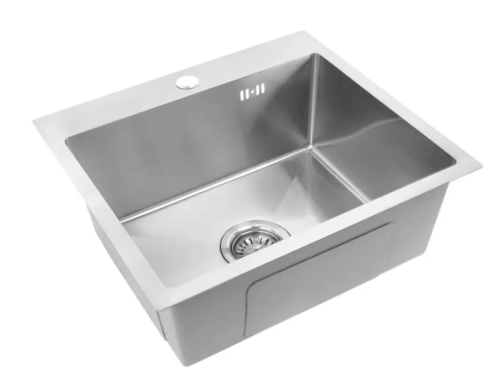Кухонна мийка Rea Liam 580x450 мм nickel brushed ZLE-06006