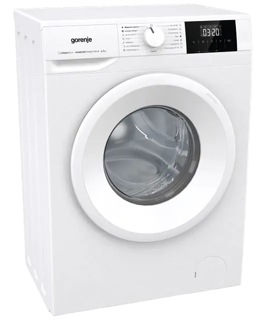 Пральна машина автоматична Gorenje WNGPI72SBS/UA (WFG17012) (7094131) - фото 2