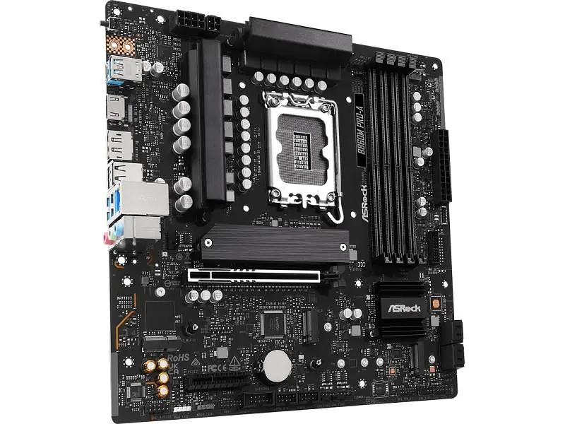 Материнська плата ASRock B860M Pro-A (90-MXBRR-A0UAYZ) - фото 4