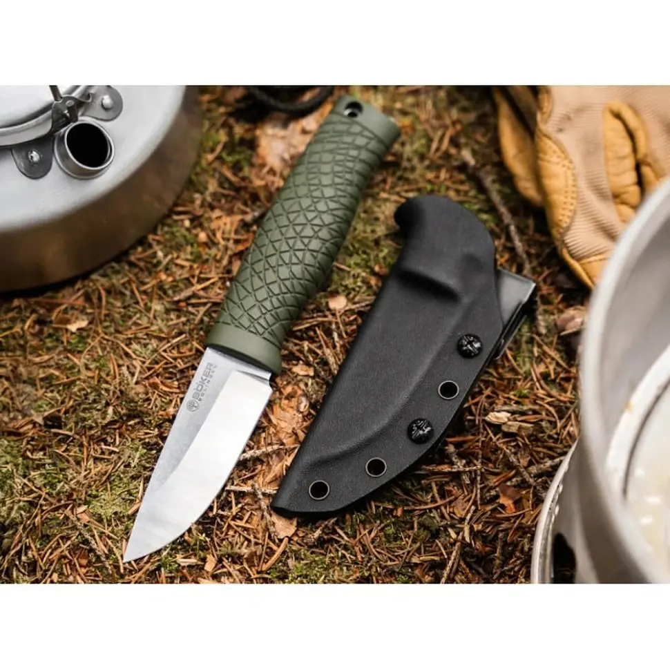 Ніж Boker Bronco Mini OD Зелений - фото 4