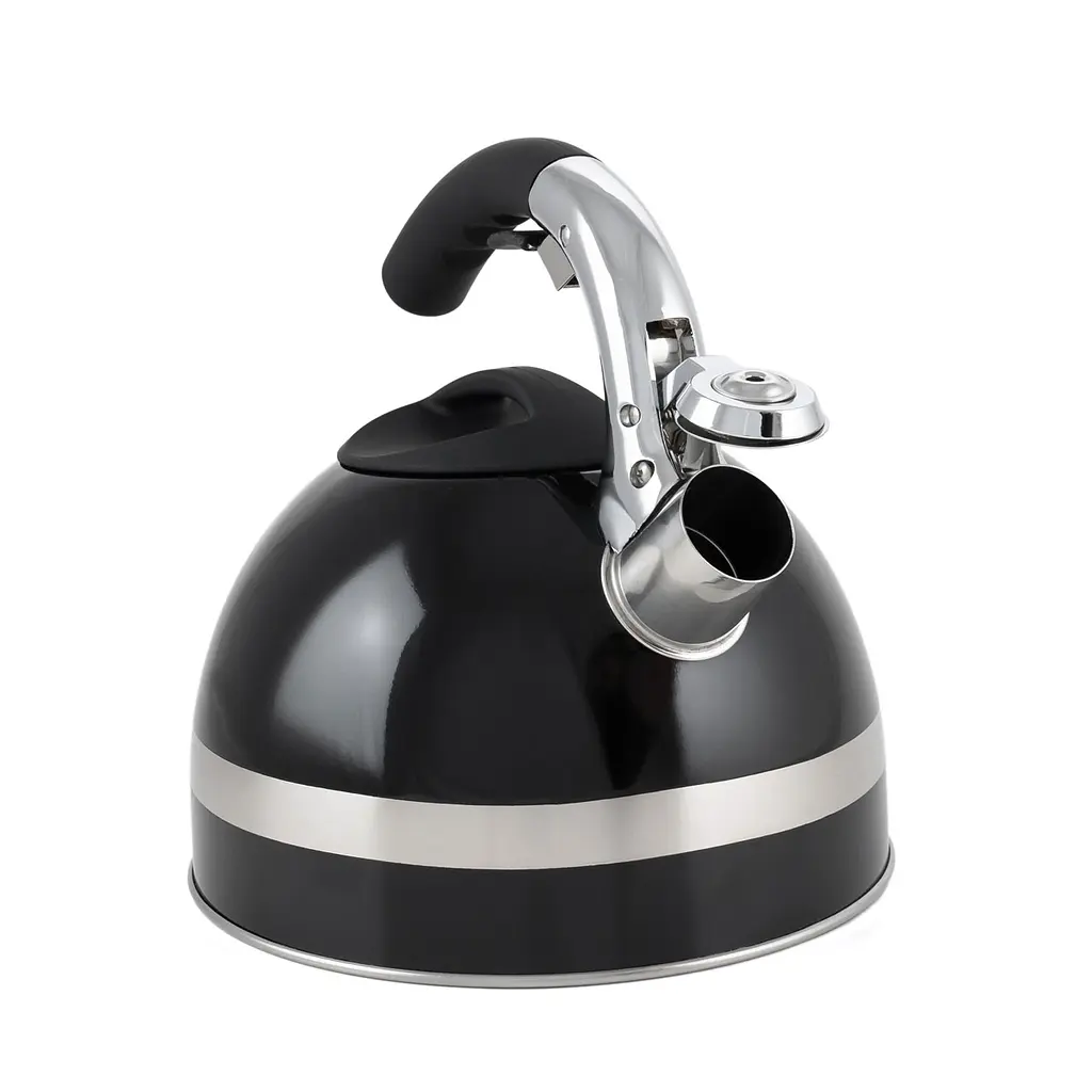 Чайник Holmer зі свистком, 3 л, чорний (WK-2430-BCSDB Melody) - фото 6