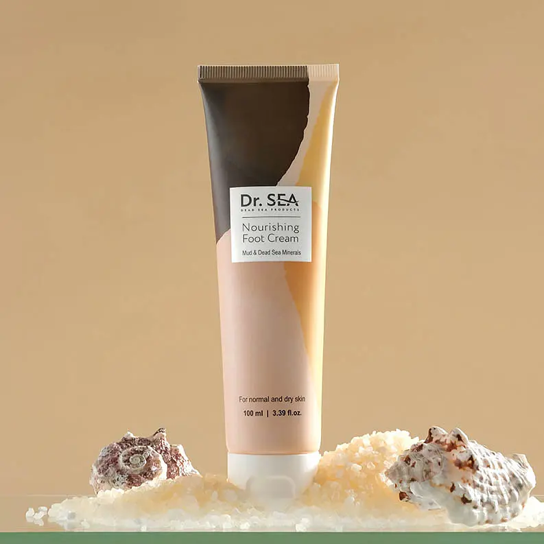 Питательный крем для ног Dr. Sea с грязью и минералами Мертвого моря 100 мл (20523) - фото 3