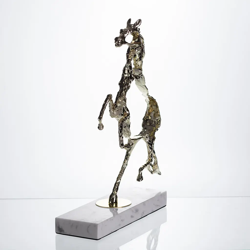 Декоративна фігурка Yiwu Horse 28х8.5х34 см металева статуетка колекційна для дому настільний декор HP-7-8 - фото 7