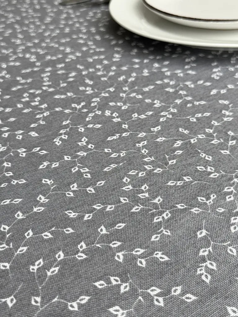 Скатертина столова Ecotton 170х200 см водовідштовхувальна сірий (V 11/ Grey) (25035) - фото 3