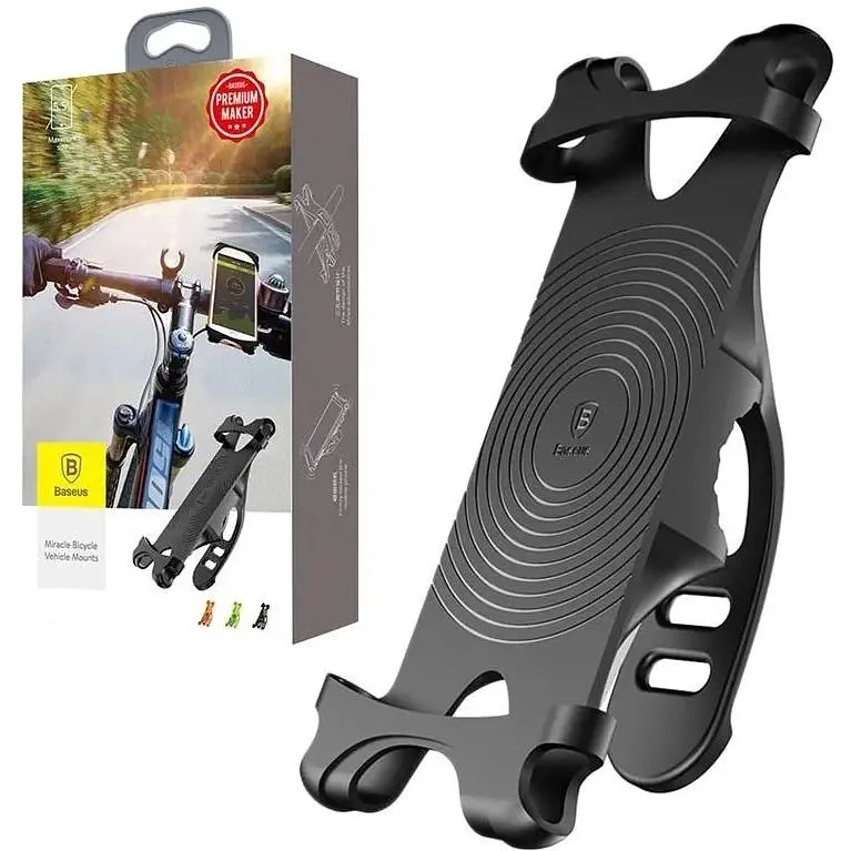 Тримач велосипедний Baseus Miracle Чорний (SUMIR-BY01) - фото 4