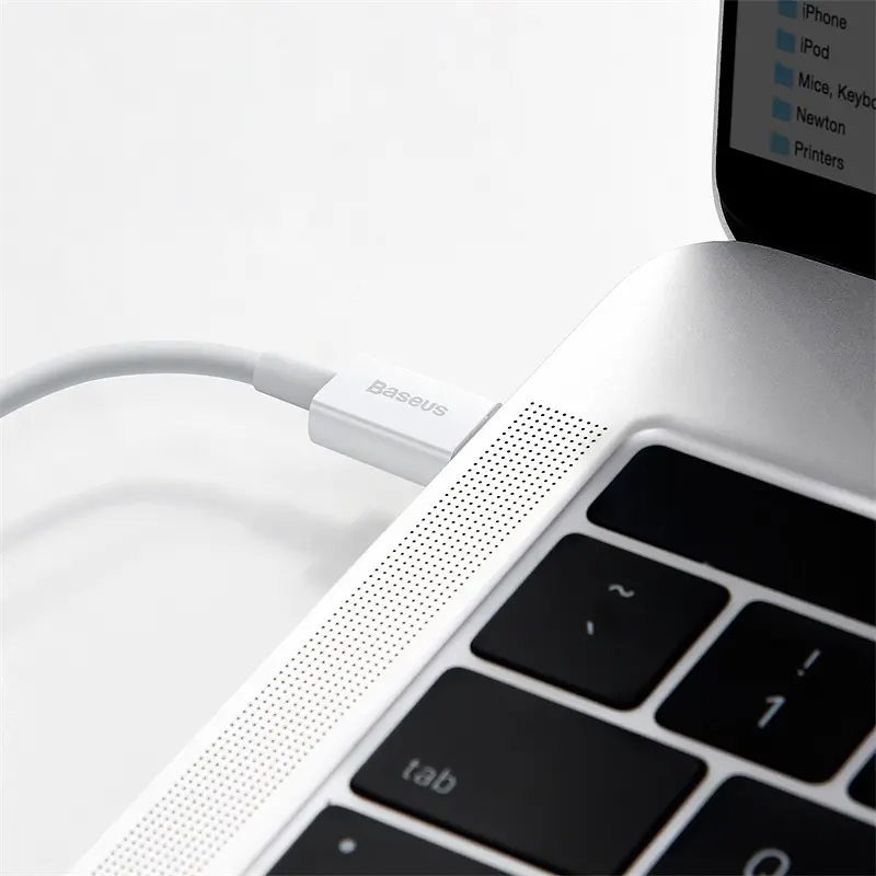 Кабель Baseus Superior Series Fast Charging USB-C to Lightning PD 20W 1м White (CATLYS-A02) [73382] - фото 5