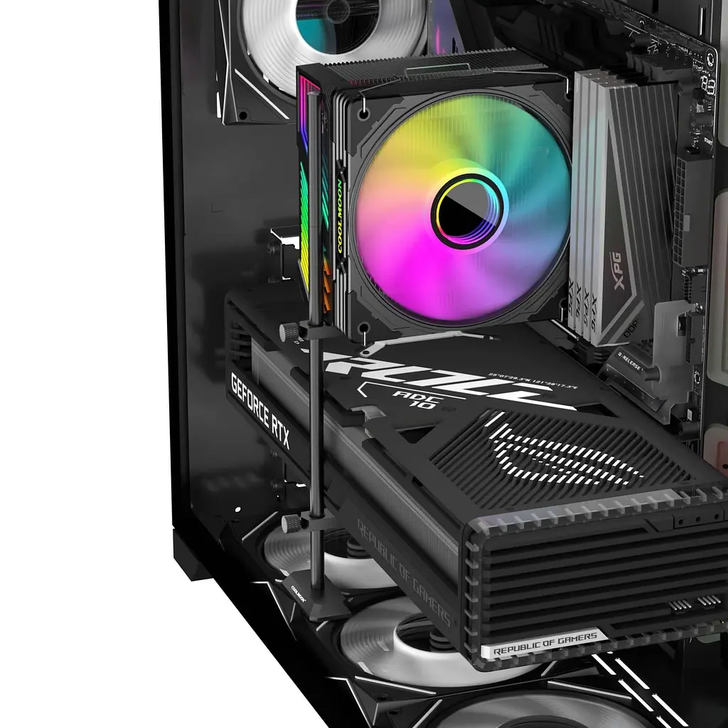 Підставка для відеокарти Coolmoon GH-260 Black (GH260 Black) - фото 11