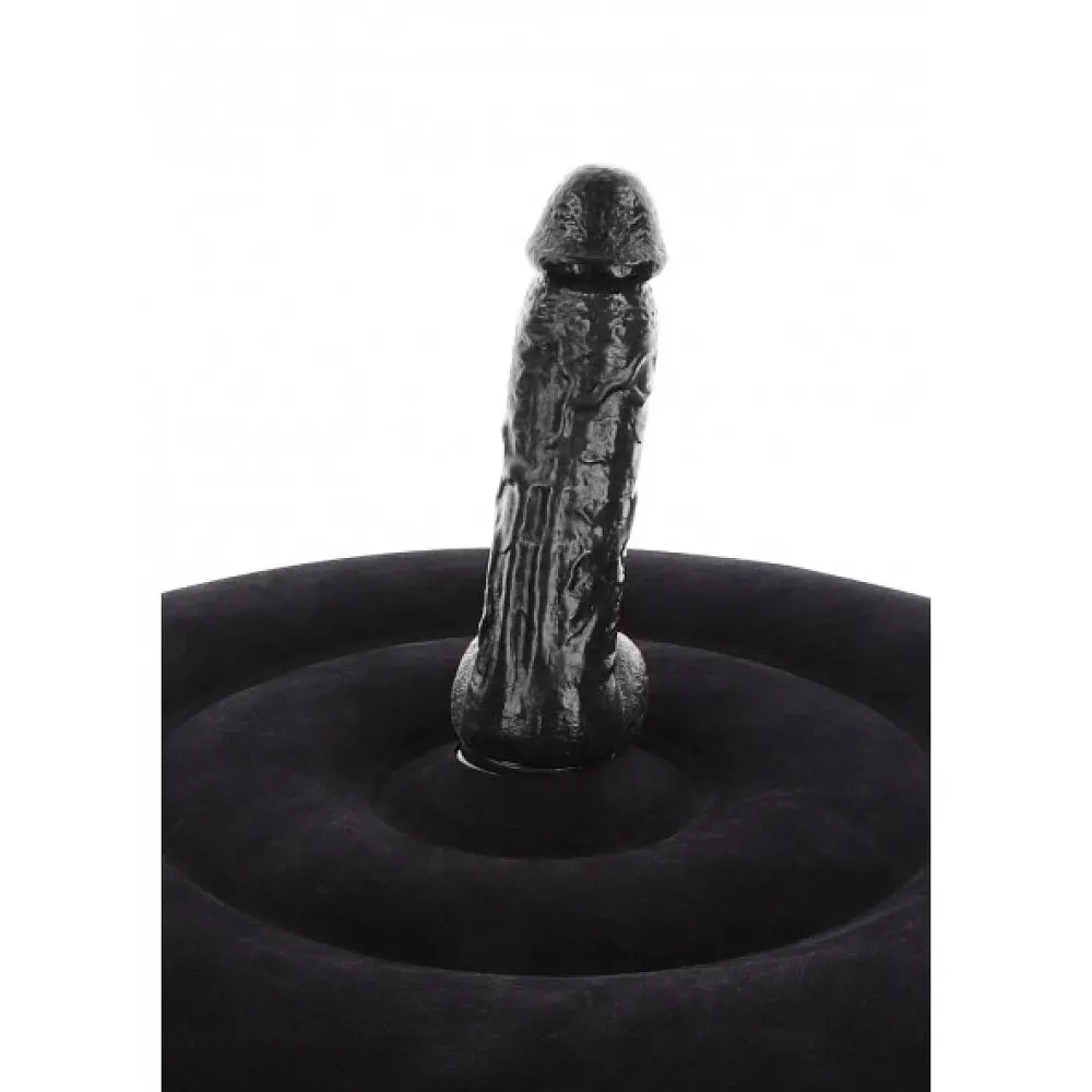 Taboom Inflatable Fuck Seat - Надувна секс-подушка з вібратором, (чорний) - фото 3