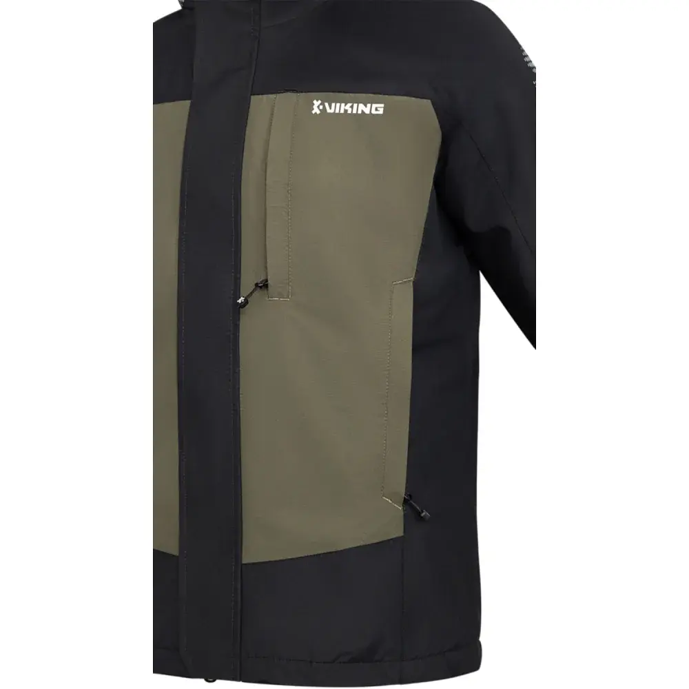 Куртка Viking Fishing Ice Light 80g 10K S Black/khaki - фото 4