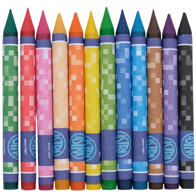 Карандаши цветные Crayons Unicorn 12 цветов 12 шт. (316121009-UA) - фото 2
