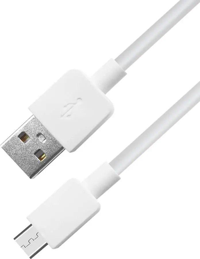 Кабель USB 2.0 AM-micro BM, 1.0 м, белый, USB08-01M Defender - фото 3