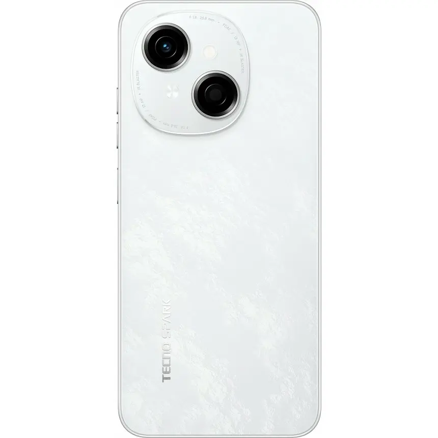 Смартфон Tecno Spark Go 1 KL4 4/128GB Glittery White (4894947036194) (UA UCRF) - фото 2