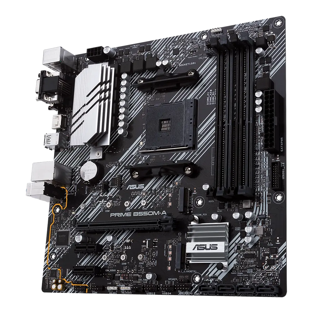 Материнська плата Asus B550M-A/CSM Prime Socket AM4 (PRIME B550M-A/CSM) - фото 3