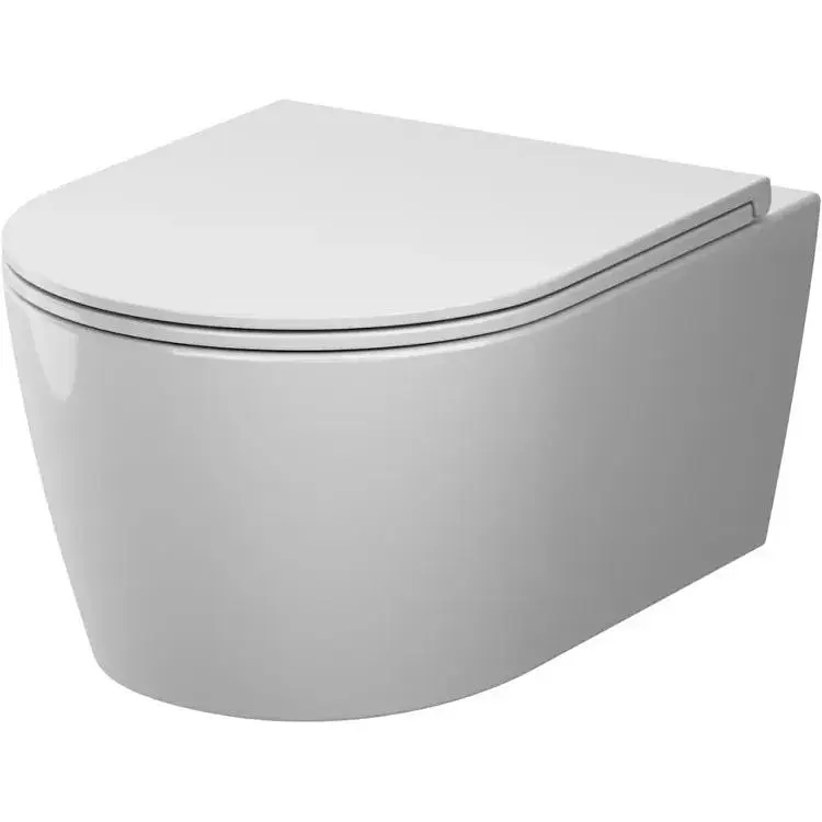 Унітаз підвісний AM.PM Func AquaSpin Rimless з сидінням Soft Close дюропласт white CFA1902SC