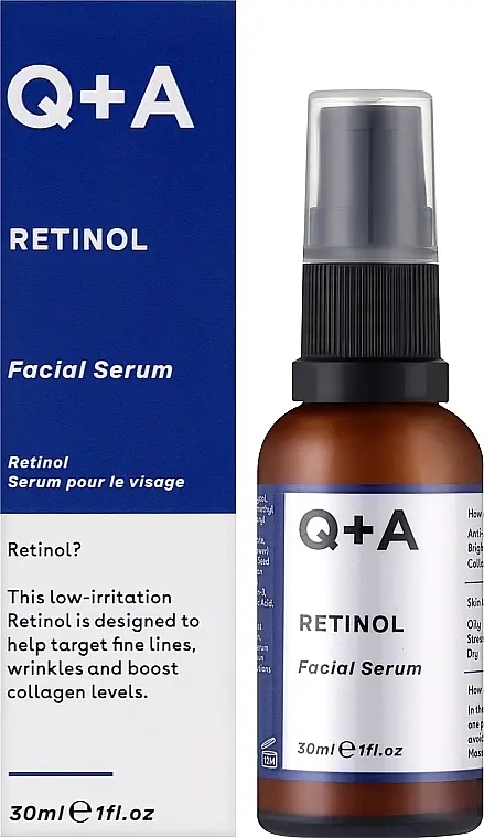 Сыворотка с ретинолом Q+A Retinol Serum 30 мл - фото 2
