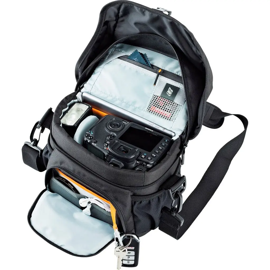 Сумка для фотоапарата Lowepro Nova 160 AW II Black (LP37119-PWW) [135679] - фото 9