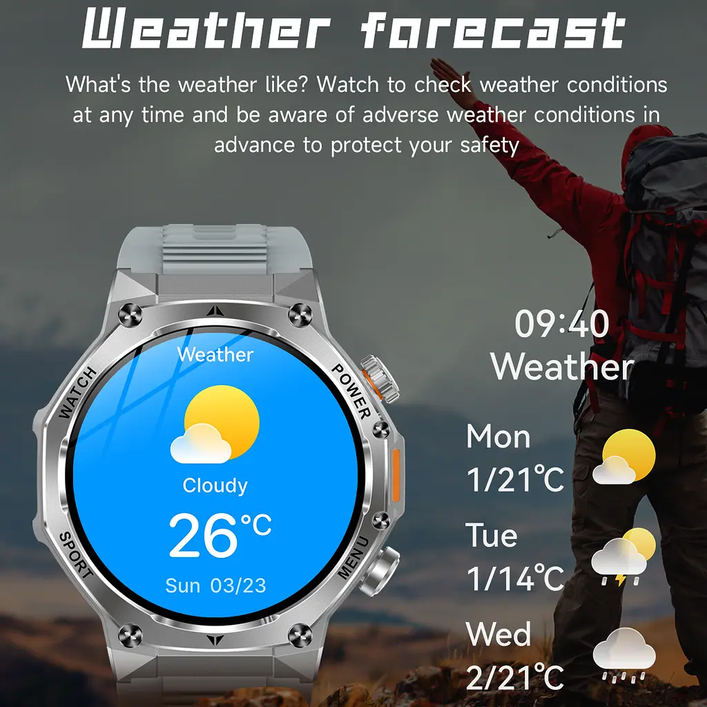 Часы Smart Surf X Pro Silver Grey, 2 ремешка - фото 4