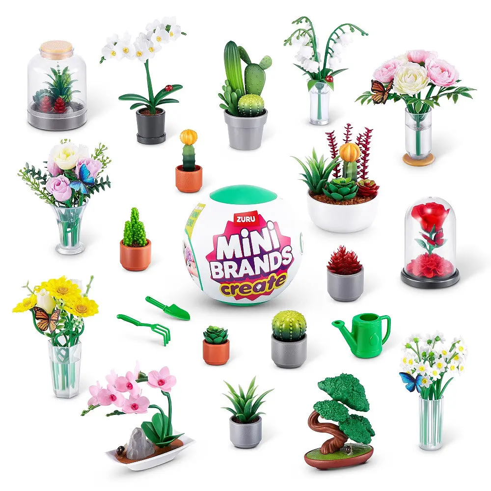 Ігровий набір Zuru Mini Brands Botanical Garden в асортименті (77559GQ1) (набір 13 штук - упаковка кратно 13 кулям) - фото 5