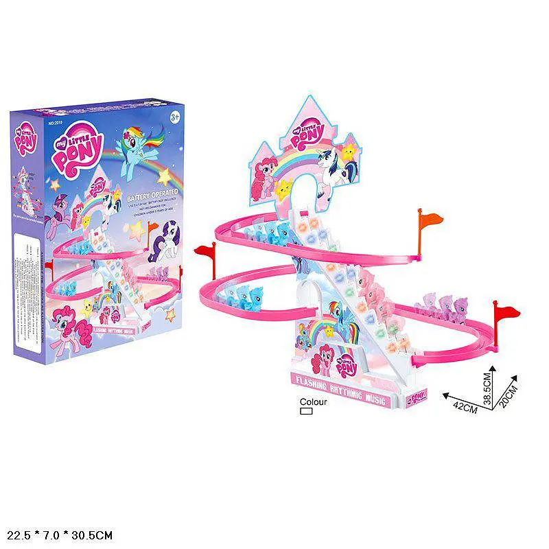 Інтерактивний ігровий трек My Little Pony із замком та гірками (2010U)